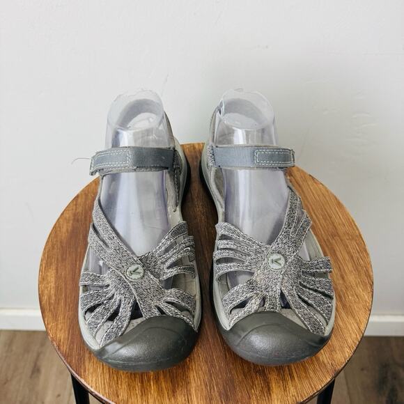 Keen Gray Rose Strappy Sandals Women’s Size 9.5 - Picture 3 of 10